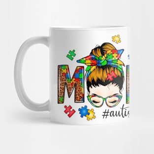 Autism mom Autism Awareness Gift for Birthday, Mother's Day, Thanksgiving, Christmas Mug